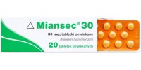 Миасер (Миансек) 30 мг / 20 таблеток