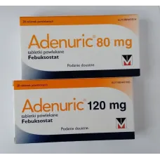 Аденурік (Adenuric) 80 мг/28 таблеток