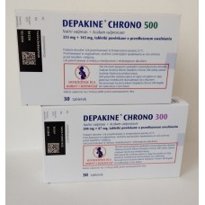 Depakine Chrono, Депакін Хроно 300мг/30таб