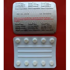 Метотрексат Оріон 2,5 мг, 1 блістер = 10 табл.